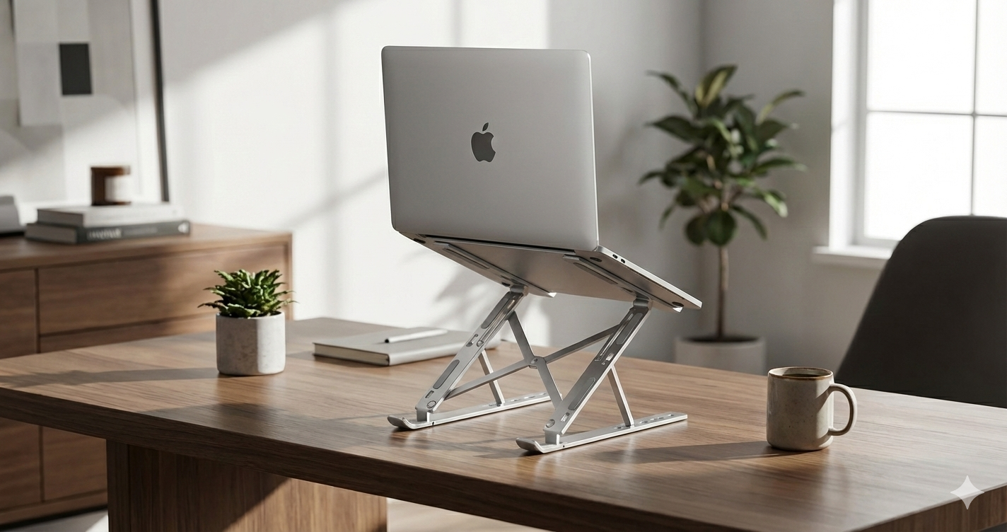 laptop overheating solution India aluminum stand review