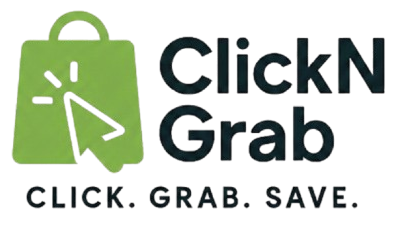 Click N Grab Official Banner - Daily Trending Deals & Must-Have Finds
