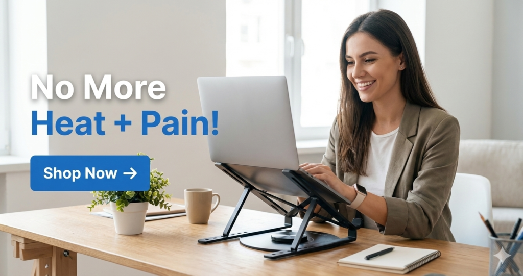 buy adjustable laptop stand ClickNGrab affiliate India"