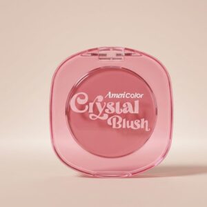 Viral Crystal Jelly Blush Americolor transparent pink balm on hand