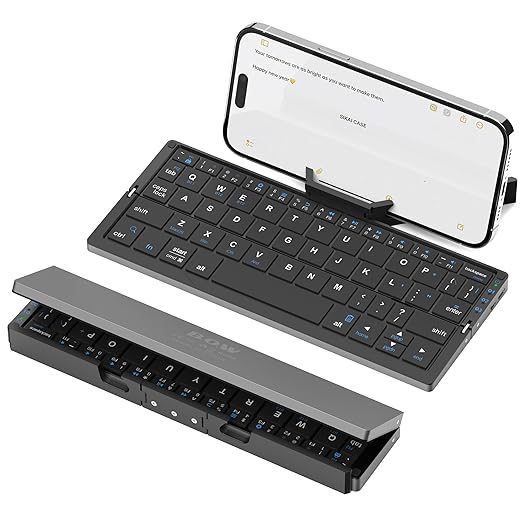 Transform any space into an office with this pocket-sized keyboard.