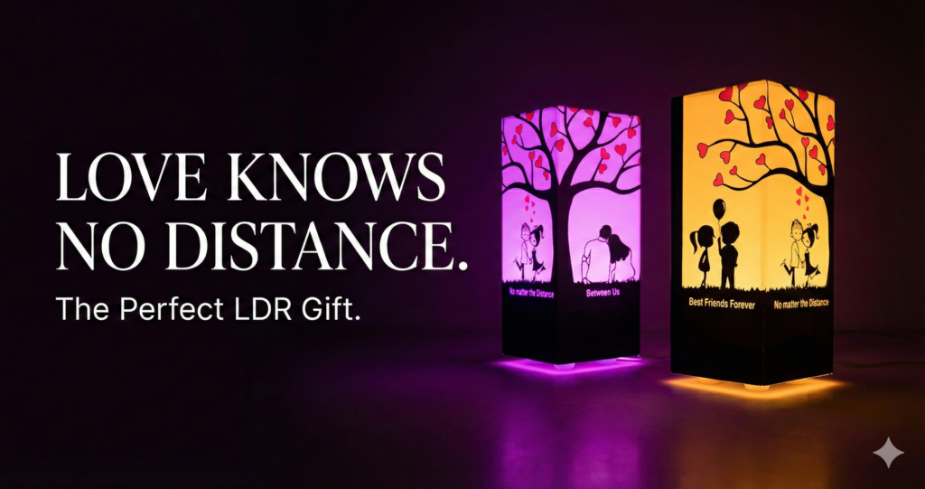 Buy Long Distance Couple Lamps India