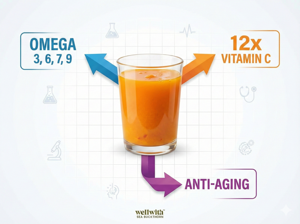 nutritional benefits of Himalayan Sea Buckthorn Juice