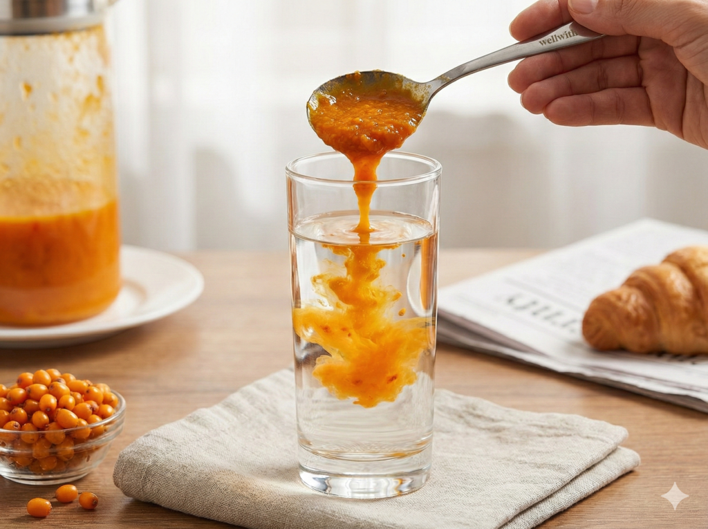 how to make Himalayan Sea Buckthorn Juice