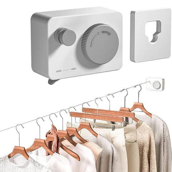 Amazing Retractable Cloth Drying Rope: #1 Best Heavy Duty Space Saver ...