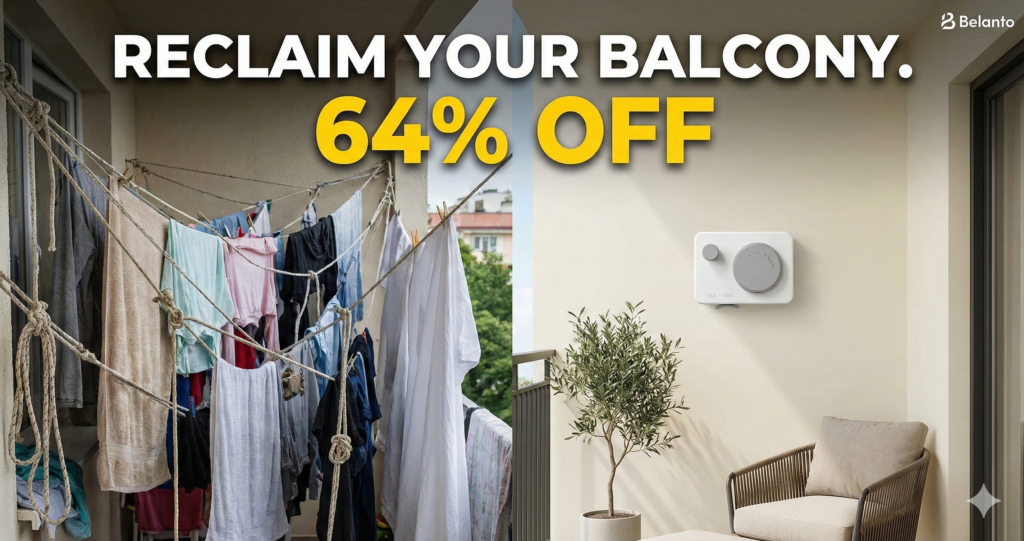 Buy Retractable Laundry Rope India