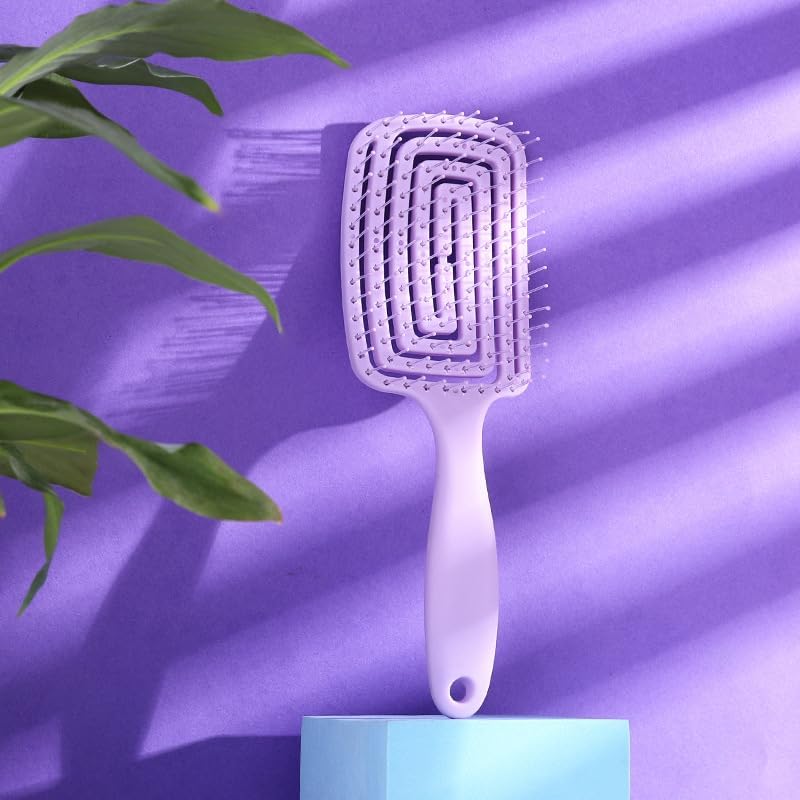 The open-vented design lets hairdryer air pass right through, cutting your drying time in half!