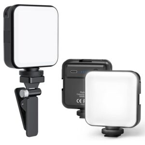 Close up of the side rollers on the Mobilife LED Video Light showing brightness and color temperature controls